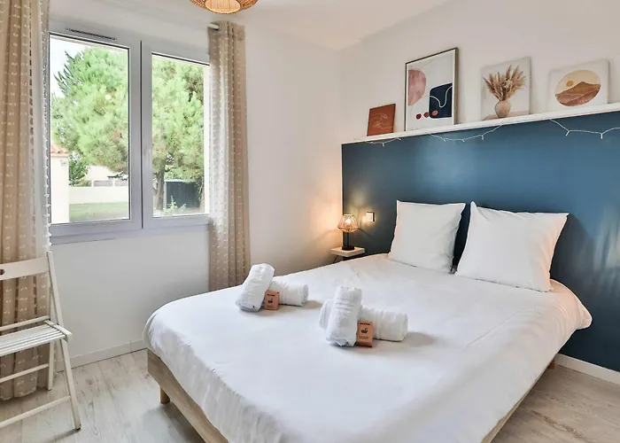 Charmante Maison Proche Mer, Quartier Paisible *